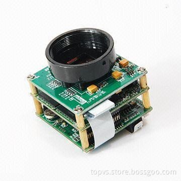 H.264 Megapixel IP Camera Module with 2.0-megapixel CMOS Sensor, Free CMS and SDK Provided